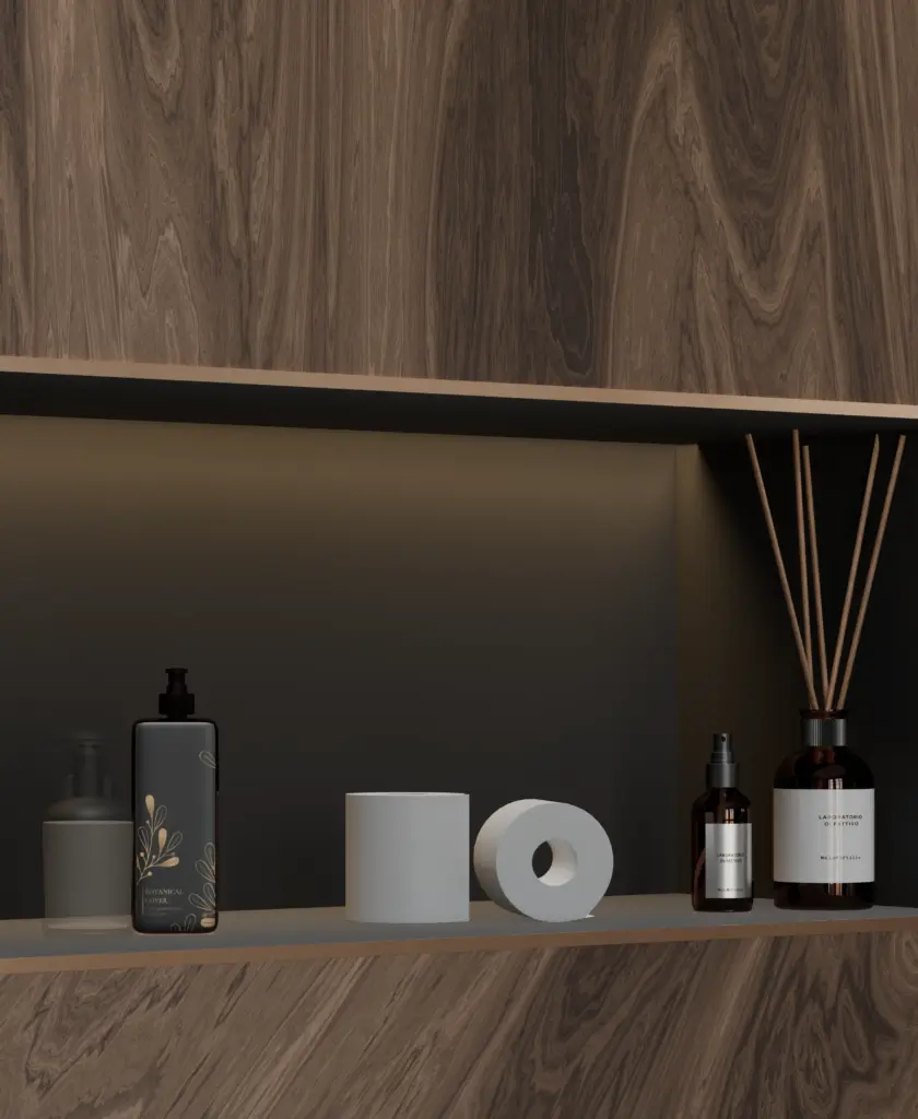 Σχεδιαστική πρόταση μπάνιου - Τεχνικό Γραφείο Βόλος